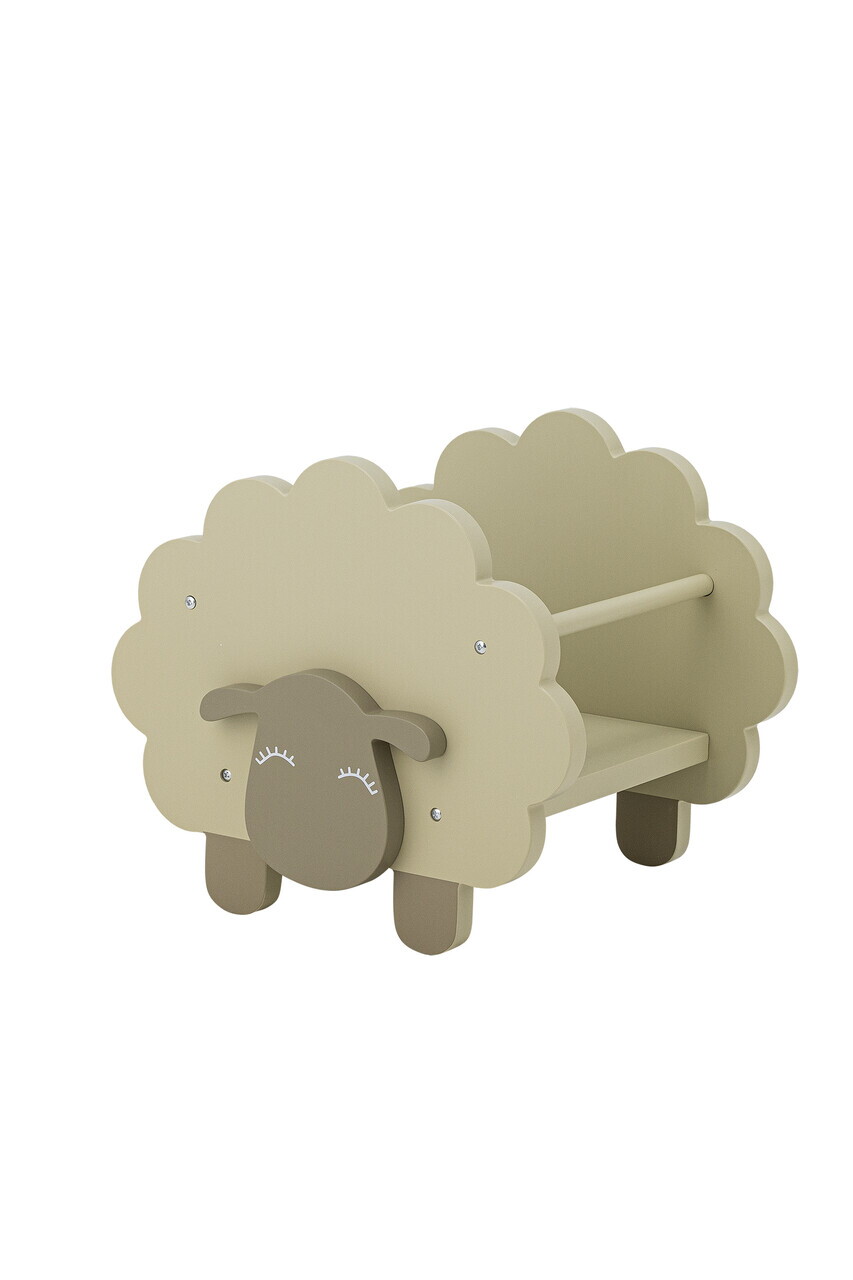 Biblioteca pentru copii, Bloomingville, Dolly, 30.5x35x30 cm, FSC 100%, MDF, verde - imagine 6